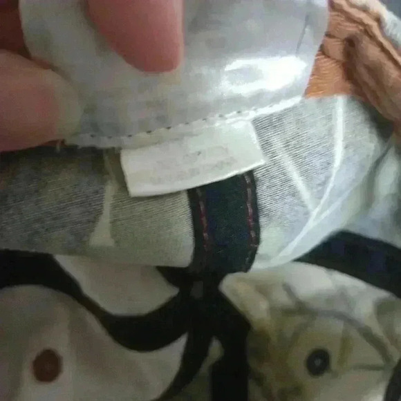 Duck Dynasty CAMO HAPPY Happy Happy Cap Adjustable Strap Back Distressed Casual - Picture 7 of 8